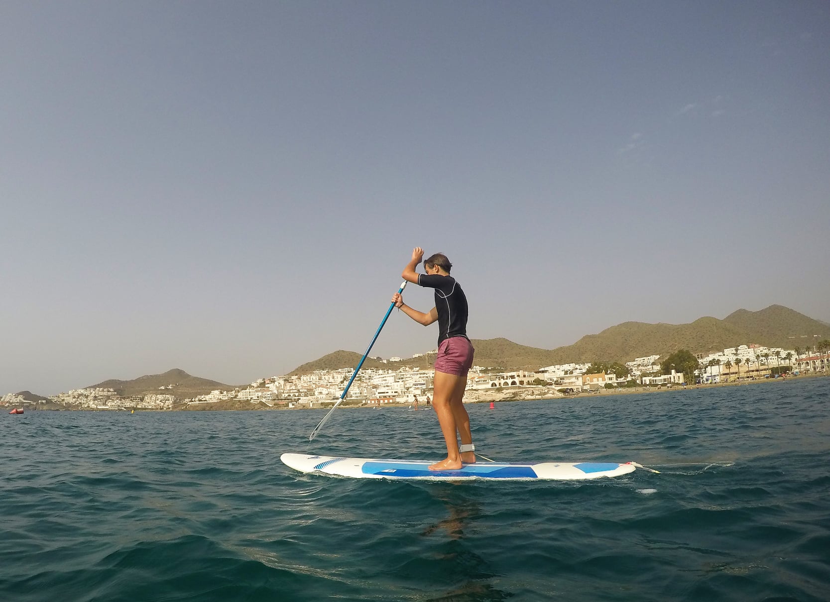 Clases de Big Paddle en Cabo de Gata